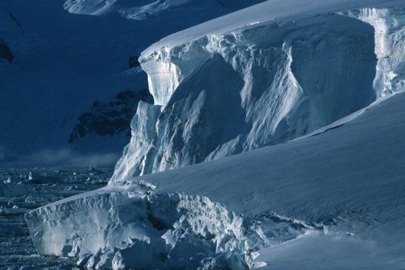 another melting antarctic glacier