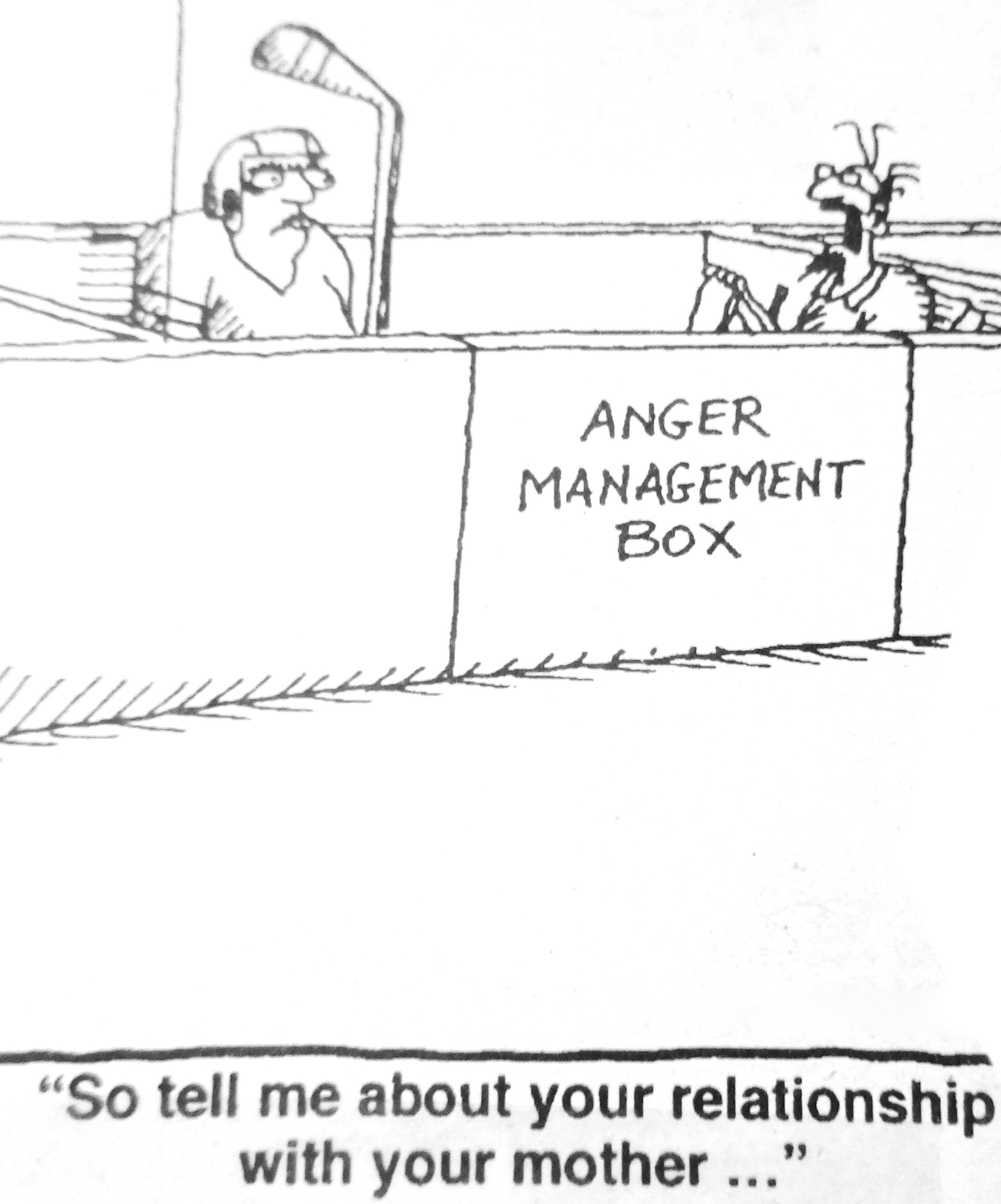 Cartoon - Anger Management | Antarctica Journal