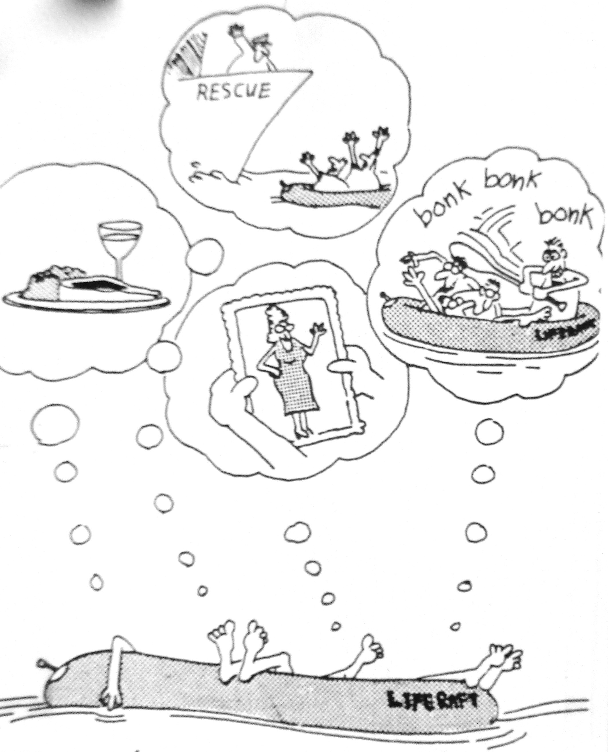 Cartoon - Life Raft - Antarctica Journal