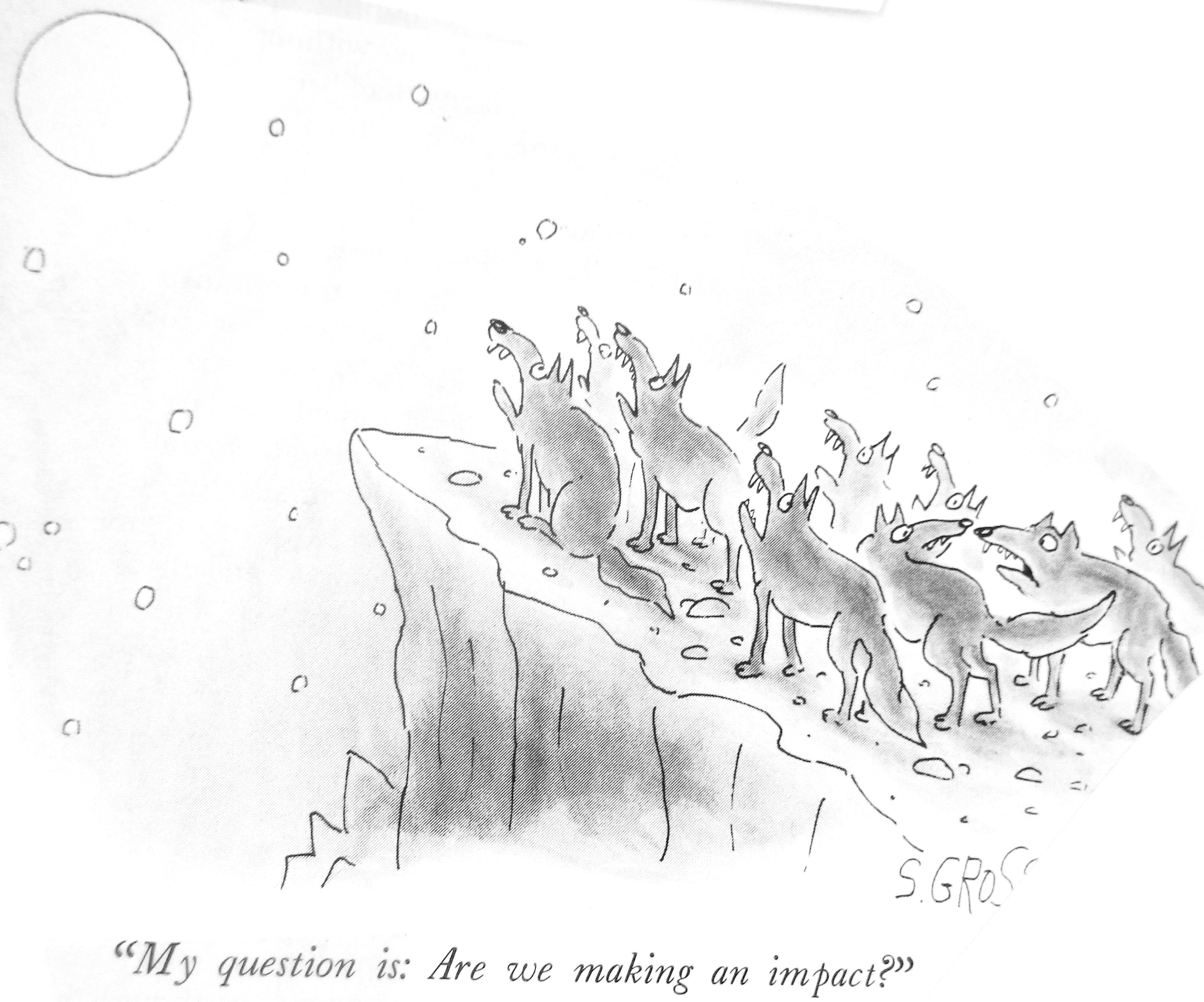 Cartoon - Impact Of The Pack - Antarctica Journal