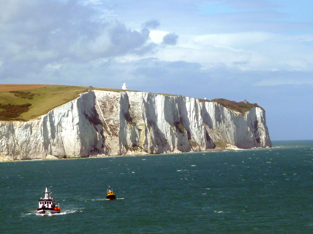 How were the white cliffs of Dover, England, formed? - Antarctica Journal